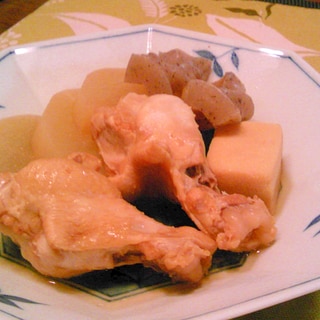 鶏手羽元の炭酸・梅酒煮